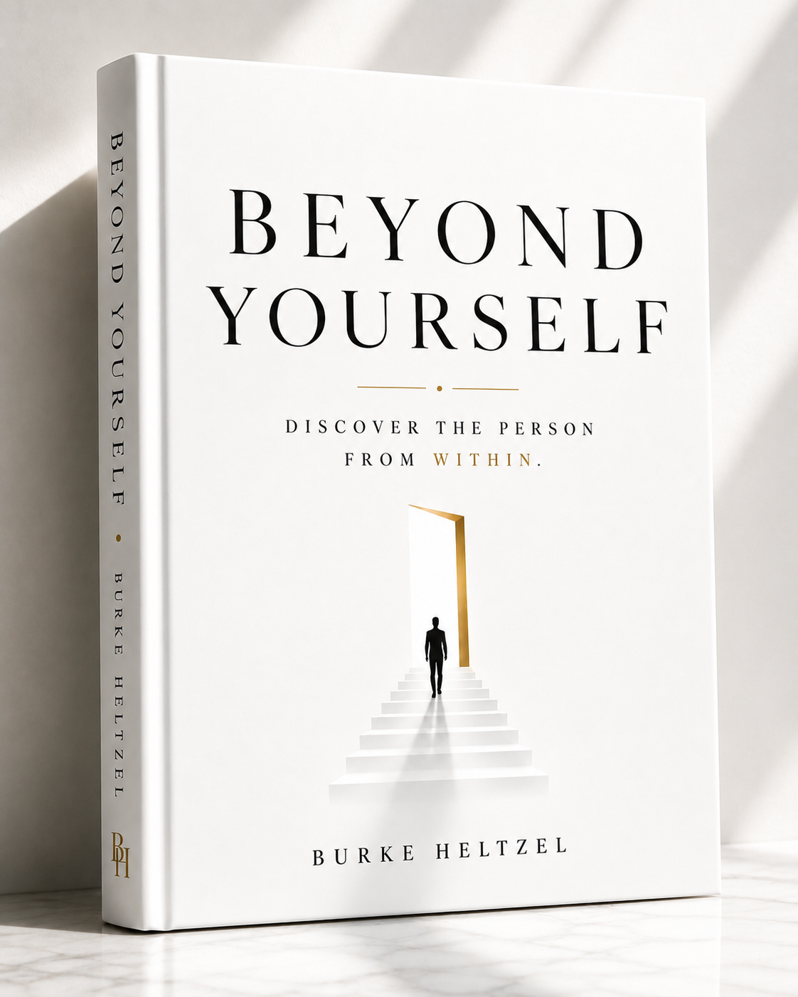 Beyond Yourself — book cover concept, by Burke Heltzel