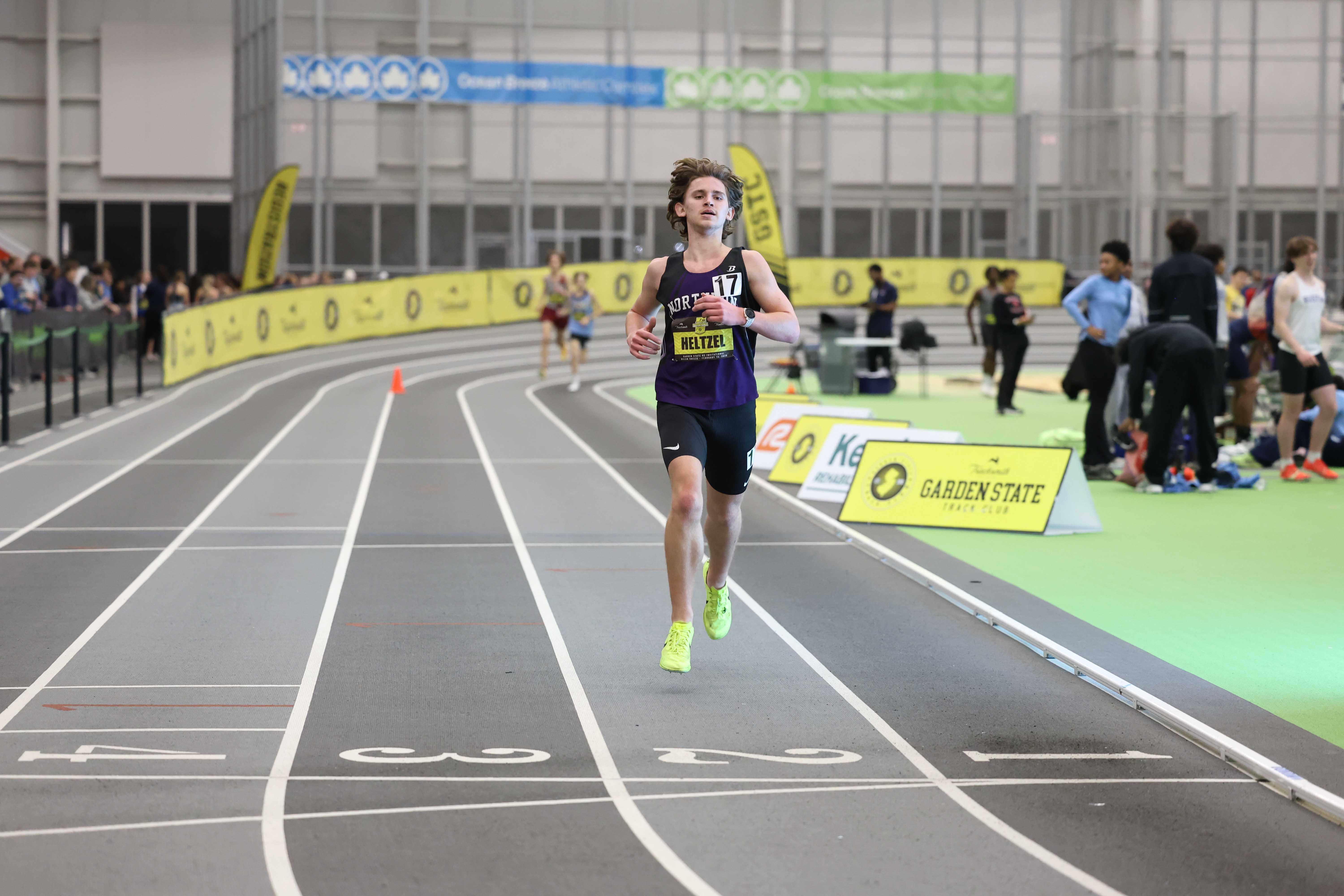 Burke Heltzel running